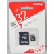 Карта памяти microSD 32Gb 10 class SmartBuy UHS-1 с адаптером