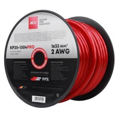 ACV KP25-1304PRO 2AWG (25m) красный