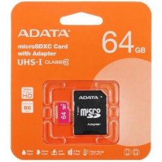 Карта памяти microSDXC 64Gb ADATA Premier 64GB class 10